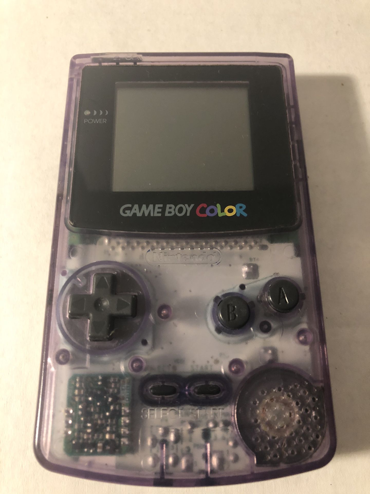 Nintendo Gameboy Color Atomic Grape
