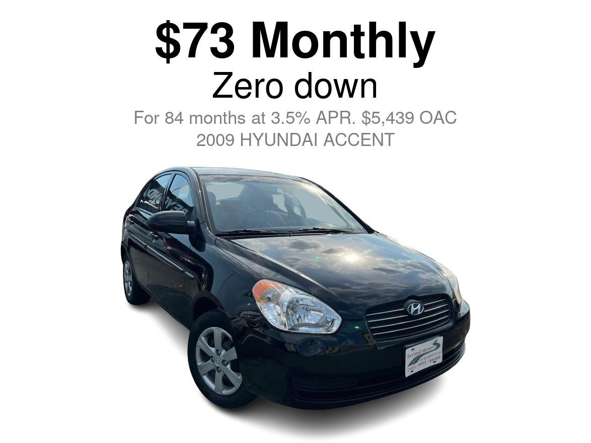 2009 HYUNDAI ACCENT