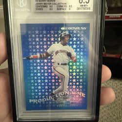 Barry Bonds 1/1 sample card