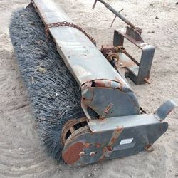 Large 83" PTO Sweepster Tractor Attachment - Sweeper Parking Lot Debris Cleaner Brush Broom