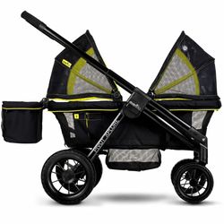 Evenflo Pivot Xplore All-Terrain Stroller Wagon-snack tray-cargo