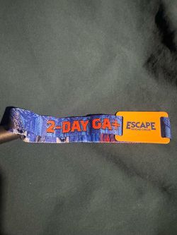 Escape Psycho Circus  2-Day GA+ Wristband