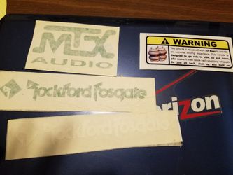 4 Sticker Lot