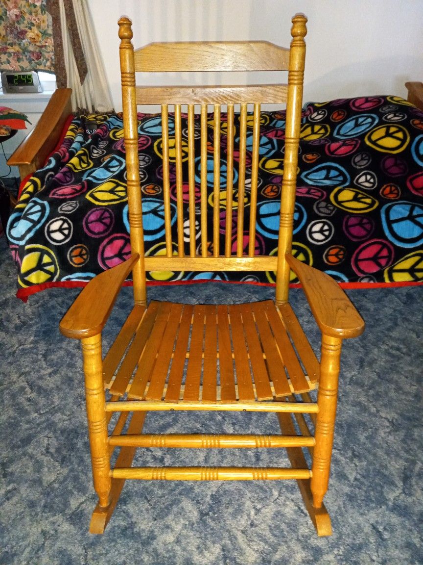 Slat Rocking Chair