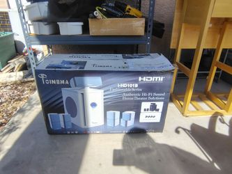 iCinema i-HD101B Home Theater Solutions  Speakers (missing wires)