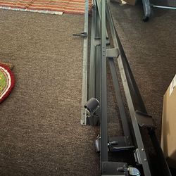 Queens Bed Frame Metal Iron With Headboard Attachment Option