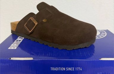 Birkenstock Boston Suede Clog