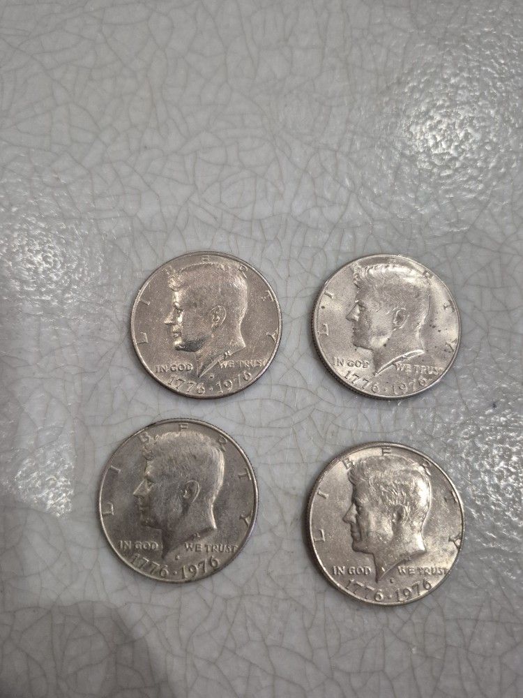 1(contact info removed) Bicentennial Kennedy Half Dollars