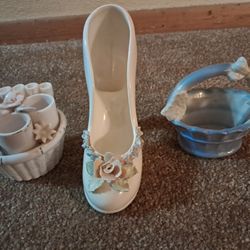 Vintage Porcelain and Ceramic Kinck Knacks