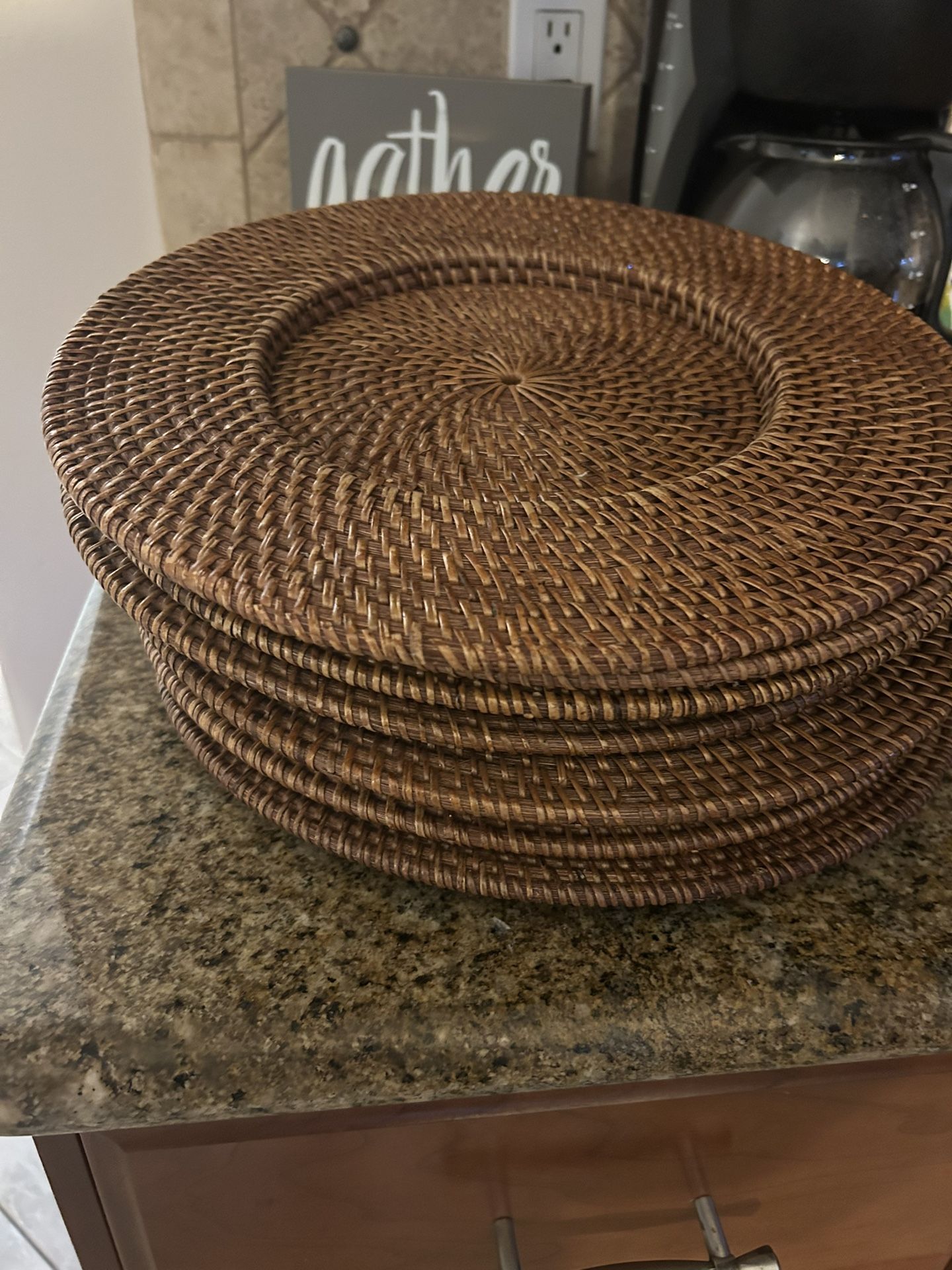 Wicker Charter Plates