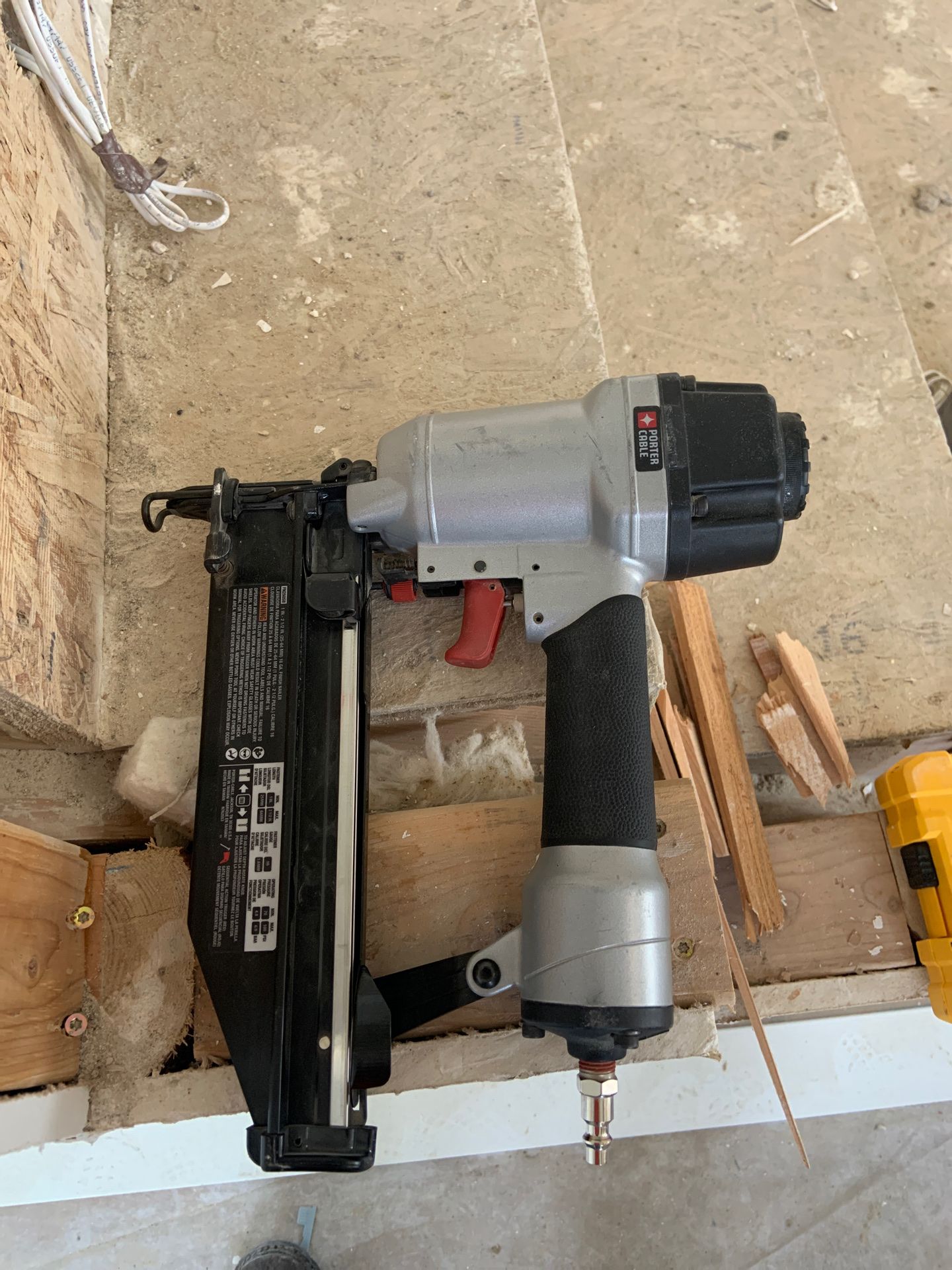 Used 16 gauge nail gun