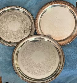 Silver platters