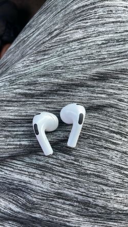Apple AirPod don’t have the case but I could charge it so you could see it works