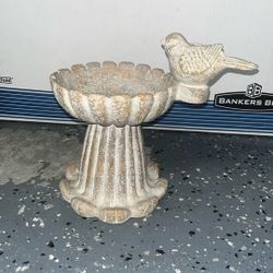 Bird Bath Garden Decor 