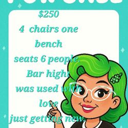 Bar Hight Dining Table