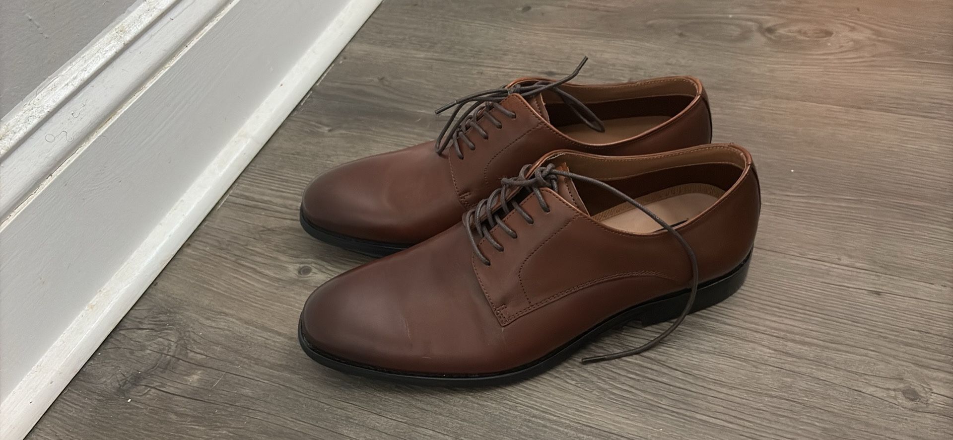 Brown Leather Men’s Dress Shoes