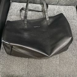 Kurt Geiger Black Leather Tote Bag