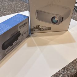 HOME PROJECTOR AND SOUND BUNDLE