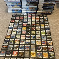 Nintendo DS + 3DS Games Collection Mario + Sonic Rush + Warioware + Guitar Hero + Lego Batman + Mario Kart + Kingdom Hearts + Ben 10 + Tony Hawk 