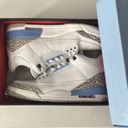 Jordan 3 UNC size 12