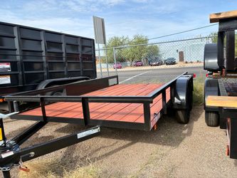 Carson trailer Utility 83x12-2