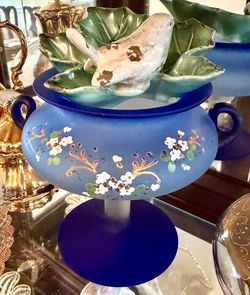 Luxuriant HAND PAINTED BOWL - Very old, like brand new