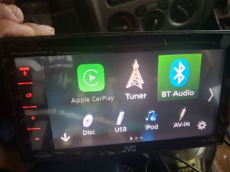 STEREO JVC CD DVD AUX USB BLUETOOTH NAVEGACIÓN NAVIGATOR APLE CAR PLAY ANDROID GOOD CONDICIÓN ABLO ESPAÑOL