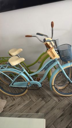 Huffy 26" Nel Lusso Cruiser Bike, Fits Riders 60"+, Light Blue and Green , Adult,