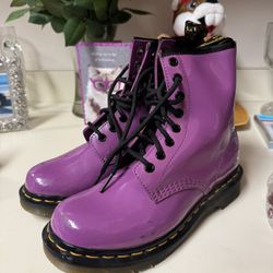 Limited Edition Purple Dr. Marten Boots 