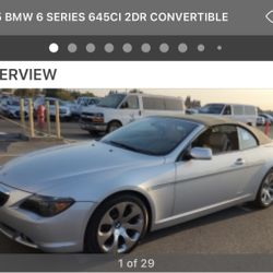 2005 BMW 645Ci