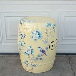 Ceramic Patio Table/Plant Stand 