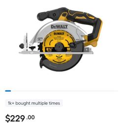 DeWalt Brushless 6 1/2" Circular Saw 
