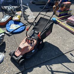 Black And Decker Electric Lawn Mower