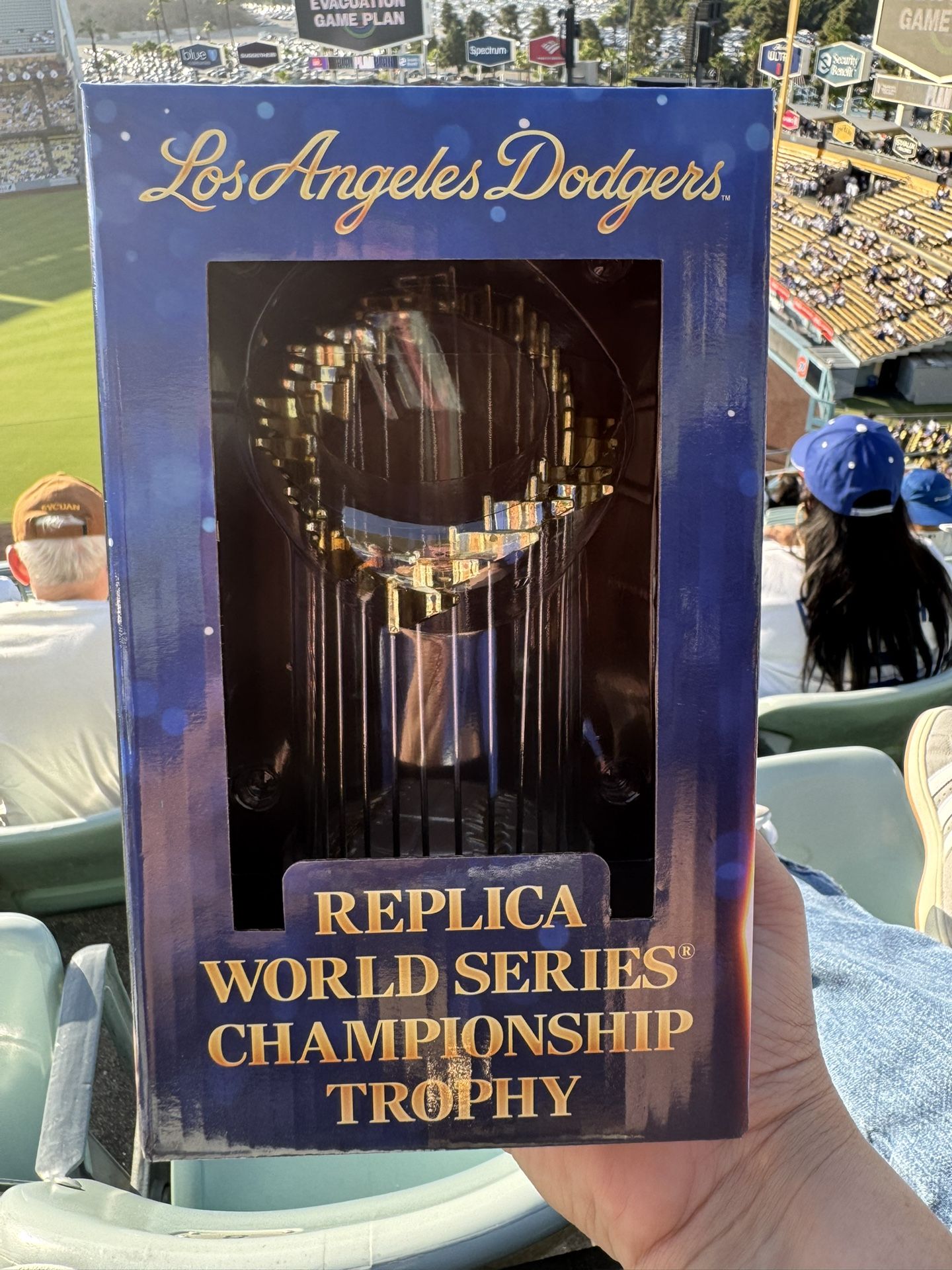 Dodgers Replica Trophy