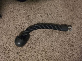Tricep Extension  Iso  Cable Attachment