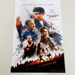 Karate Kid Legends Cinemark XD Original Movie Theater Promo Poster 11x17 NEW