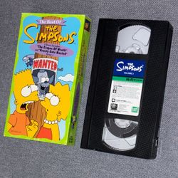 VHS Best Of The Simpsons - Volume 3 Video Tape