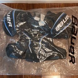 Brand New Unopened Bauer Intermediate Large Hockey Shoulder pads 2 Available