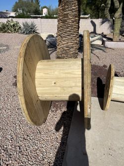 Giant Wooden Spools