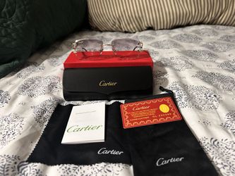BRAND NEW!! Multi color Cartier glasses