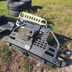 Rear Jeep Bumper 