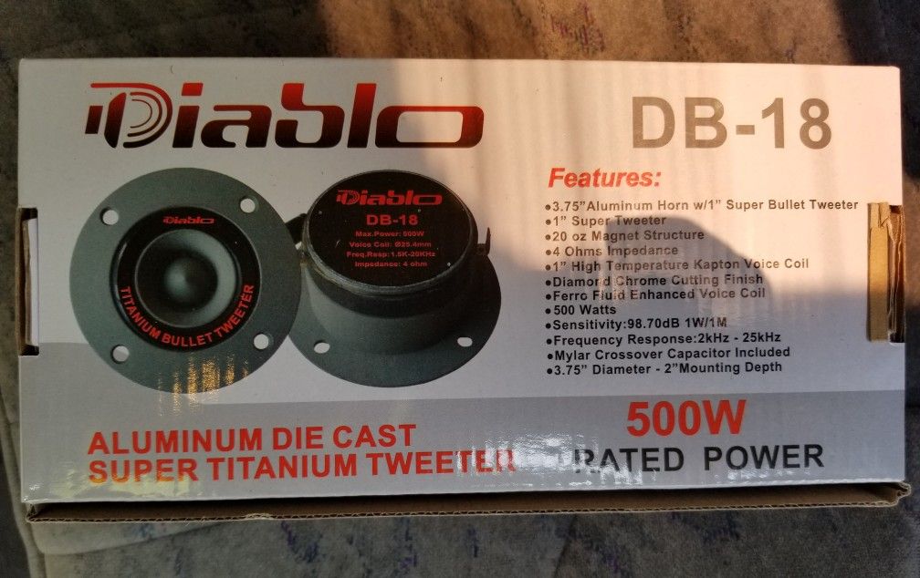 Diablo tweeters discount