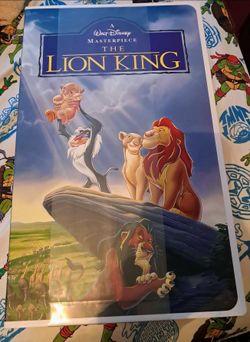 Brand New Disney VHS Lion King Blanket
