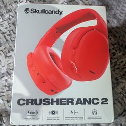 NEW Skullcandy Crusher ANC 2 Wireless Headphones - Plasma