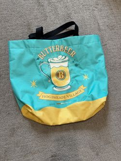 Harry Potter Butterbeer Hogsmeade Village Tote Bag