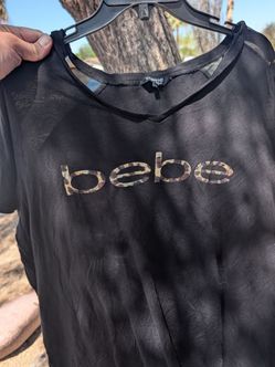Black BEBE blouse