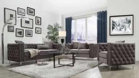 Sofa and Loveseat Set