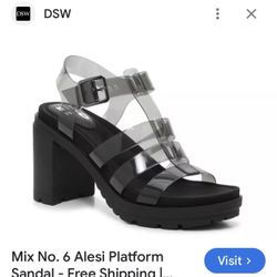 New Platform Sandals - Size 8.5