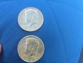 1964 & 1966 Kennedy Silver Half Dollars – Priced Separately
