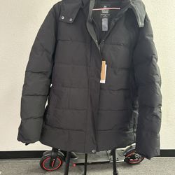 Men's casual down jacket size 3XL